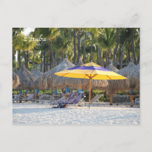 Carte Postale Aruba, Plage, Photographie,