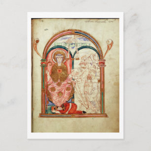 Carte Postale Arundel 155 f.133 Monks of Christchurch, Canterbur