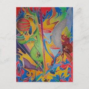 Carte Postale As the world turns