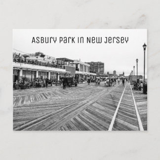 Carte Postale Asbury Park Beach dans le New Jersey