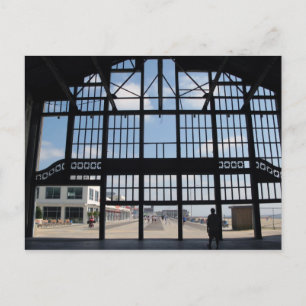 Carte Postale Asbury Park NJ Boardwalk Vue depuis Casino Buildin