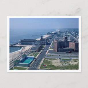 Carte Postale Asbury Park NJ< New Jersey 1978, Vue aérienne