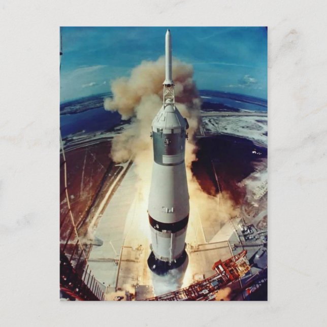 Carte Postale Ascenseur Apollo 11 Désactivé (Devant)