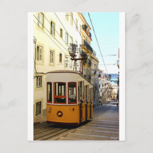 Carte Postale Ascensor da Bica, Lisboa, Portugal