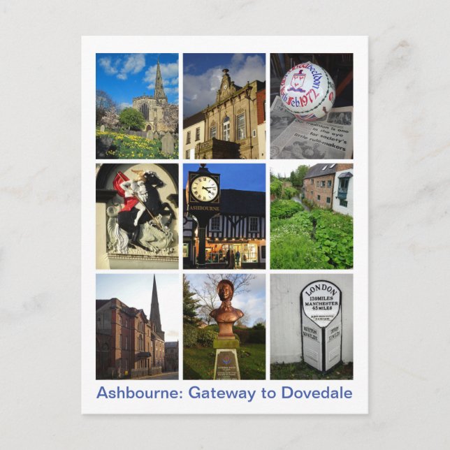 Carte Postale Ashbourne (Devant)