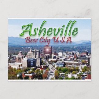 Carte Postale Asheville Beer City USA