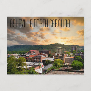 Carte Postale Asheville Caroline du Nord