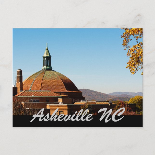 Carte Postale Asheville NC (Devant)