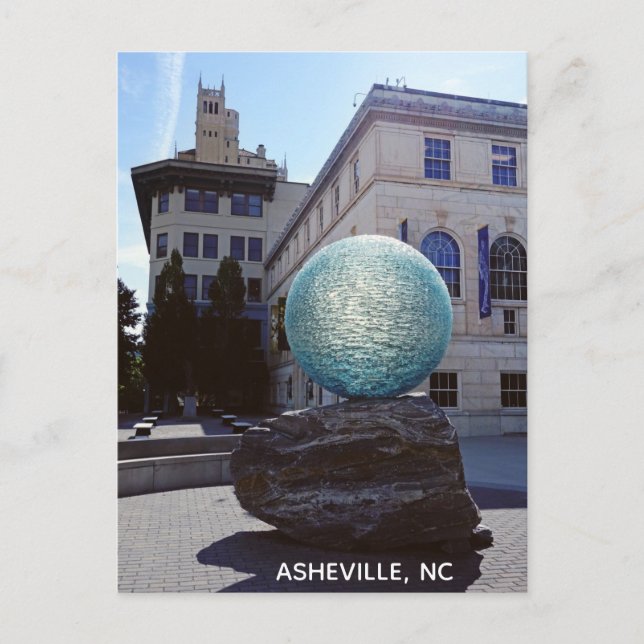 Carte Postale Asheville North Carolina Art Museum (Devant)
