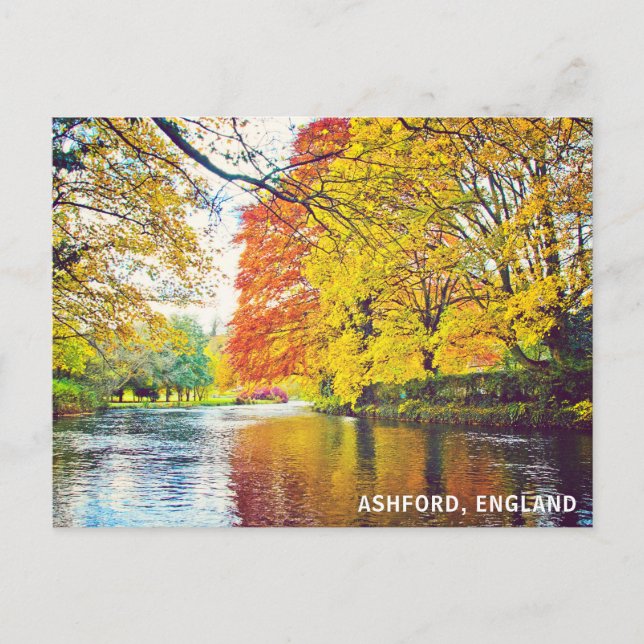 Carte postale Ashford, Kent, Angleterre (Devant)