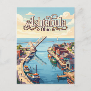 Carte Postale Ashtabula, Ohio