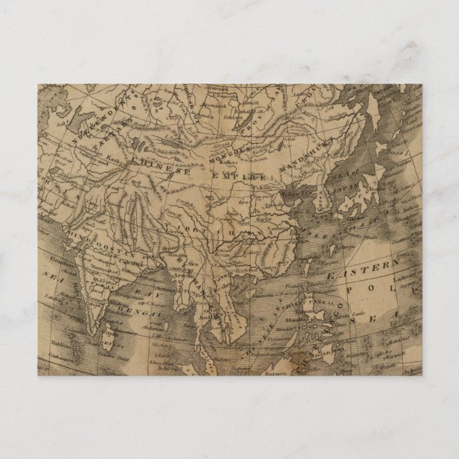 Carte Postale Asie (Devant)