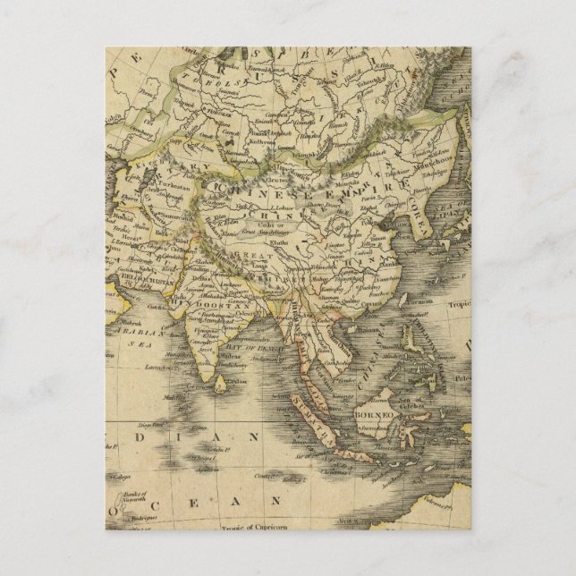 Carte Postale Asie 3 (Devant)