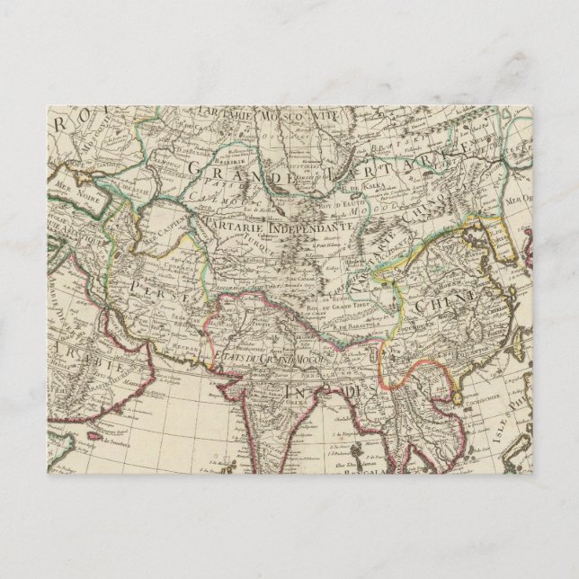 Carte Postale Asie 5 (Devant)