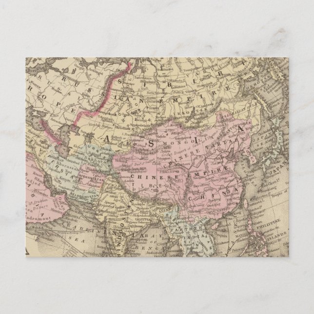 Carte Postale Asie 5 (Devant)