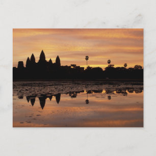 Carte Postale Asie, Cambodge, Siem Reap, Angkor Wat (12e s.