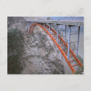 Carte Postale Asie, Chine, fleuve Yangtze. Zigui à Men Tian