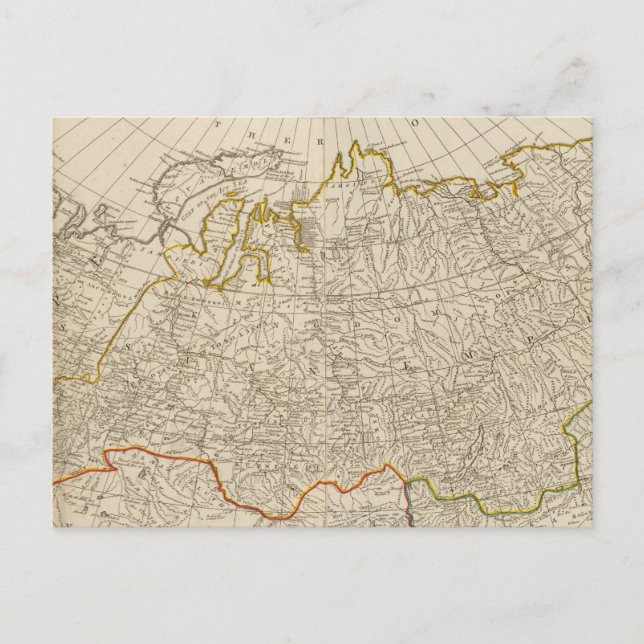 Carte Postale Asie du Nord (Devant)