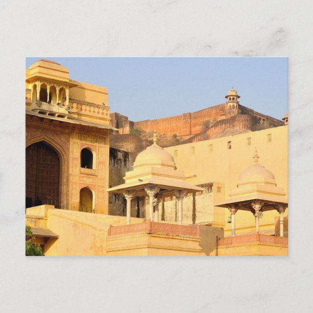 Carte Postale Asie, Inde, Rajasthan, Amber Amer). Le (Devant)