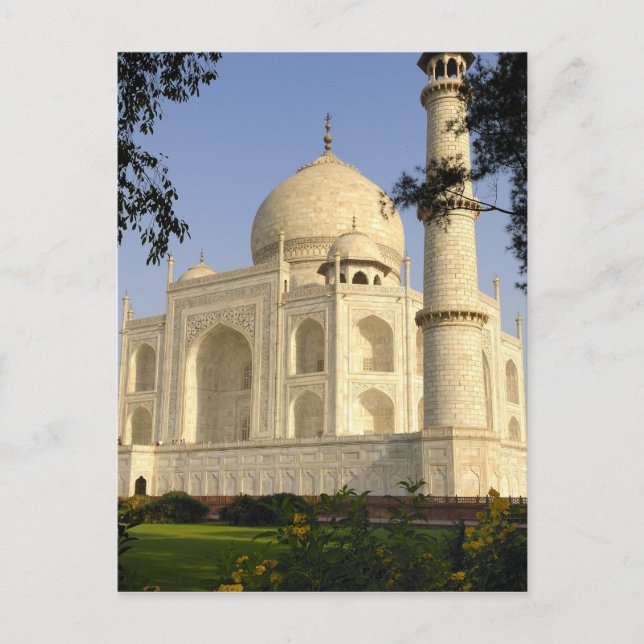 Carte Postale Asie, Inde, Uttar Pradesh, Agra. Le Taj (Devant)