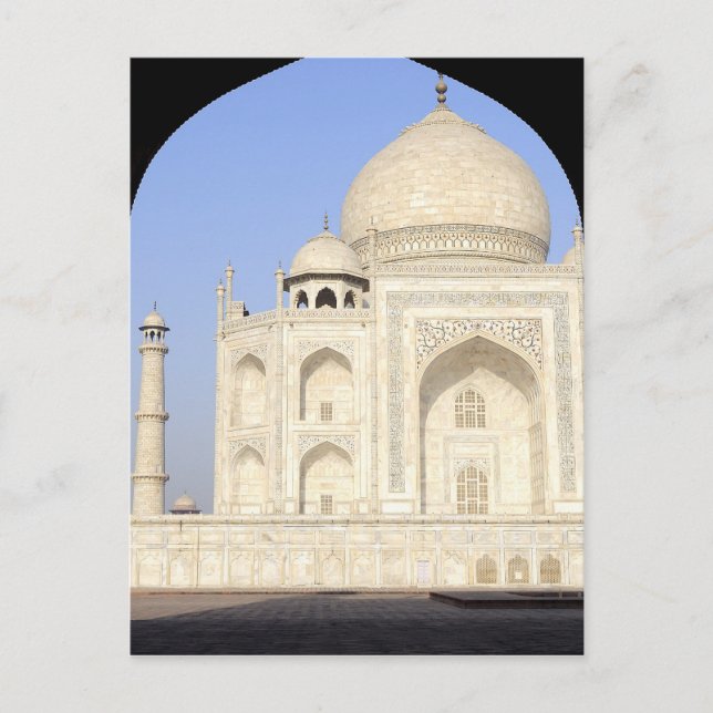 Carte Postale Asie, Inde, Uttar Pradesh, Agra. Le Taj 2 (Devant)