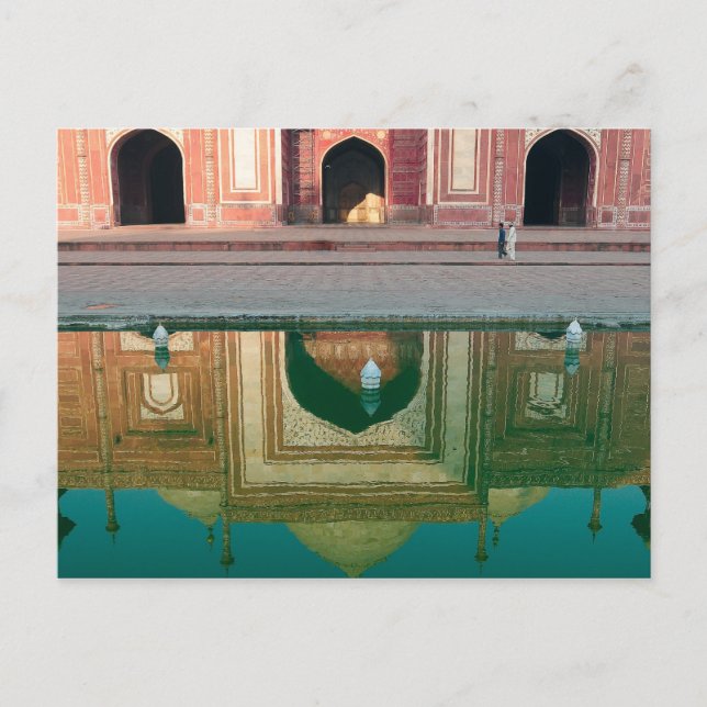 Carte Postale Asie, Inde, Uttar Pradesh, Agra. Sur le 2 (Devant)