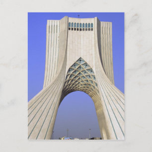 Carte Postale Asie, Iran, Téhéran. Monument de la liberté à Azad
