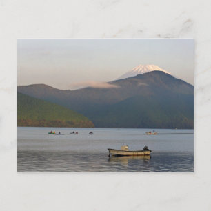 Carte Postale Asie, Japon, Hakone. Vues de matinée sur le mont