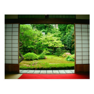 Cartes Postales Jardin Zen Originales Zazzle Fr