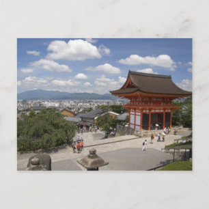 Carte Postale Asie, Japon, Kyoto, Temple Kiyomizu