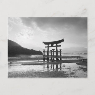 Carte Postale Asie, Japon, Myajima. Porte de Torri