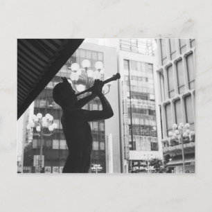 Carte Postale Asie, Japon, Tokyo. Statue de musique, Shibuyaku