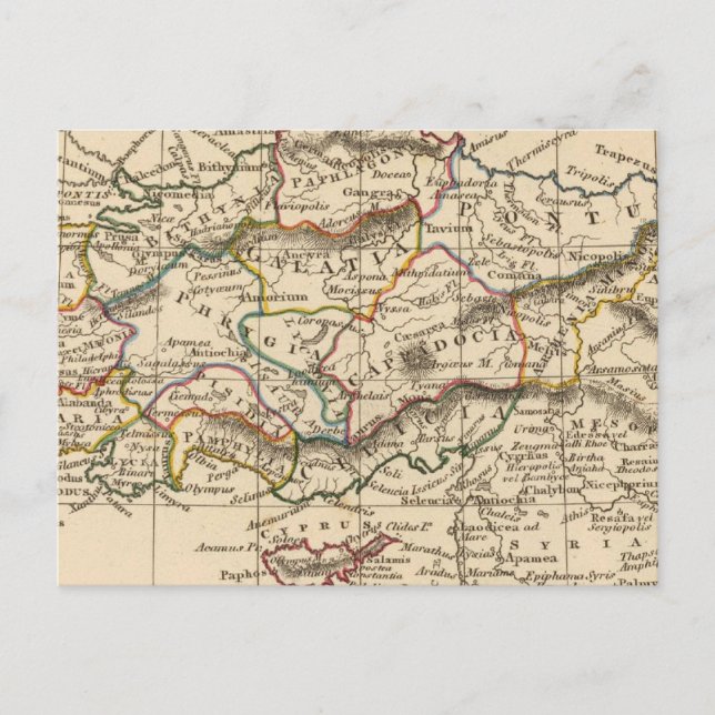 Carte Postale Asie mineure (Devant)