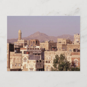 Carte Postale Asie, Moyen-Orient, République du Yémen, Sanaa.