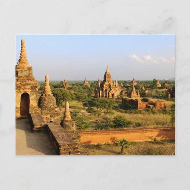 Carte Postale Asie, Myanmar (Birmanie), Bagan (païen). Varié (Devant)