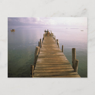 Carte Postale Asie, Thaïlande, île de Ko Samui. Quai.