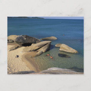 Carte Postale Asie, Thaïlande, Samui. Plage