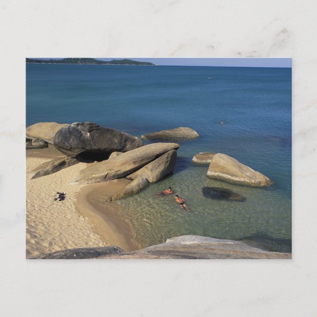 Carte Postale Asie, Thaïlande, Samui. Plage (Devant)
