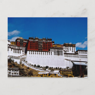 Carte Postale Asie, Tibet, Lhassa, Potala Palace aka Red 2
