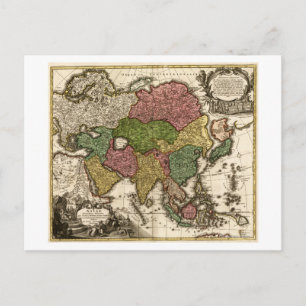 Carte Postale AsieCarte panoramiqueAsie 5