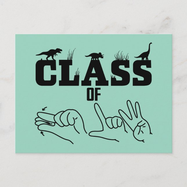 Carte Postale ASL - Classe de 2026 - Graduation ASL Design (Devant)