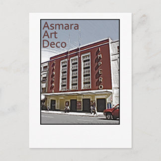 Carte Postale Asmara Art Déco - Cinéma Impero
