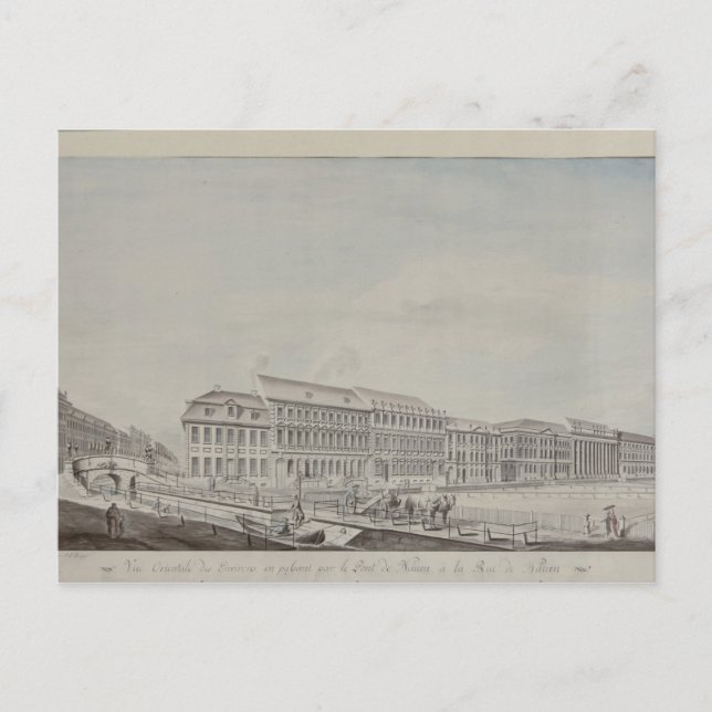 Carte Postale Aspect ouest de Wilhelmsplatz, c.1773 (Devant)