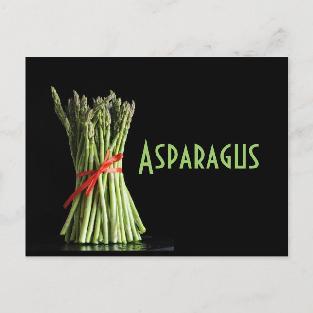 Carte Postale Asperge (Devant)