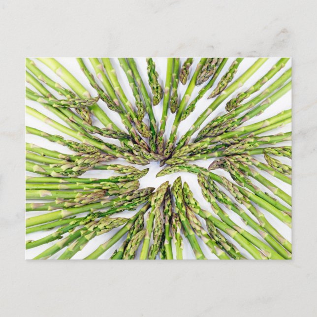 Carte Postale Asperge Vers Centre (Devant)