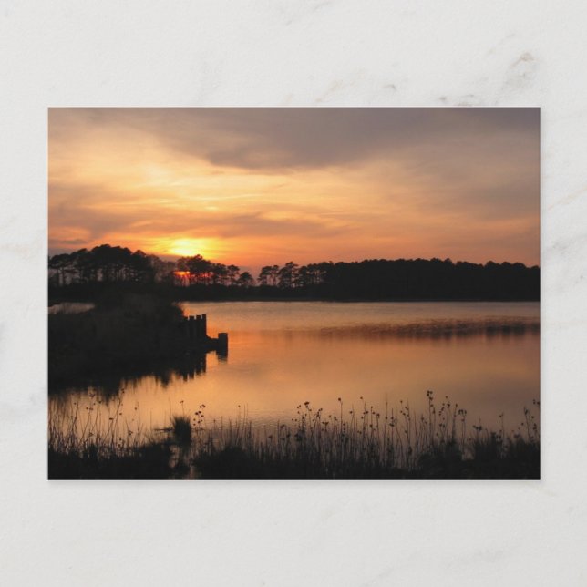 Carte postale Assawoman Sunset (Devant)