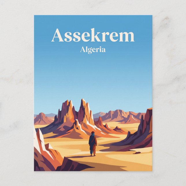 Carte Postale Assekrem Algérie (Devant)