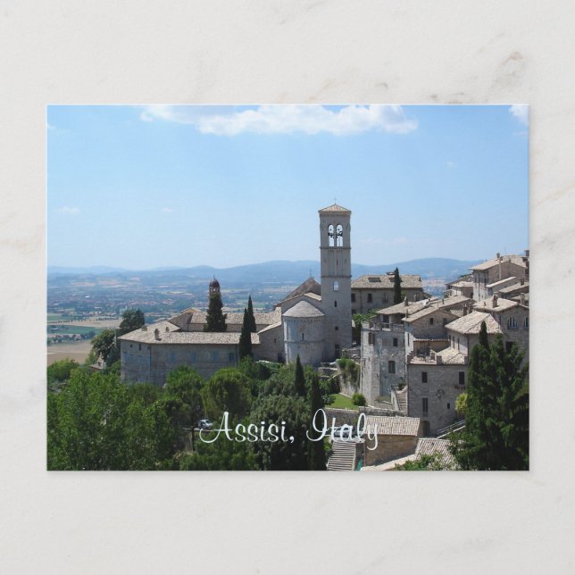 Carte postale - Assisi (Devant)