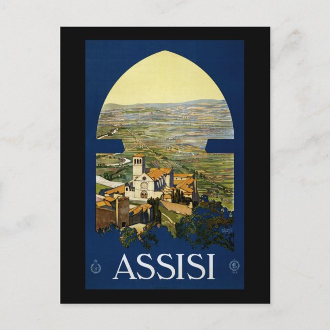 Carte Postale Assisi (Devant)