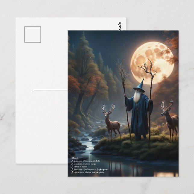 Carte Postale Assistant (Devant / Derrière)